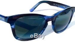 Maui Jim KA'A POINT Sunglasses Blue Woodgrain POLARIZED GRAY Lens Women's Men's