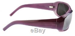 Maui Jim Sunglasses women Blue Water 236-28B Purple Stripe Neutrl Grey Polarized