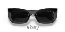 Miu Miu Mu 09ws 1ab5s0 Black-dark Grey Lens Sunglasses 53mm New
