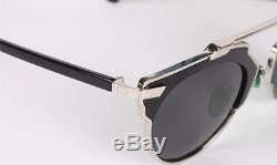 NEW AUTHENTIC CHRISTIAN DIOR SO REAL sunglasses Silver FRAME Gray LENS