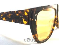 NEW Authentic Christian Dior DiorClub 2 086/HO Havana Black Designer Sunglasses