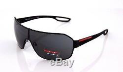 NEW Authentic PRADA Sport Lifestyle Black Sunglasses PS 52QS SPS 52Q DG0 1A1 52Q