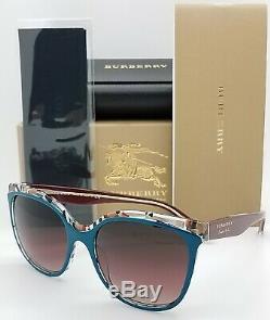 NEW Burberry sunglasses BE4270 3731E2 Multi Brown Gradient AUTHENTIC 4270 Womens