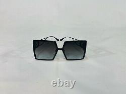 NEW CHRISTIAN DIOR 30MONTAIGNE SUNGLASSES 8071 BLACK with GRAY LENS! SHIPS TODAY