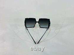 NEW CHRISTIAN DIOR 30MONTAIGNE SUNGLASSES 8071 BLACK with GRAY LENS! SHIPS TODAY