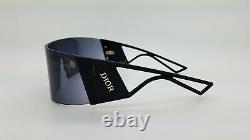 NEW Dior sunglasses Kaleidiorscopic 003IR Matte Black Grey AUTHENTIC Shield 003