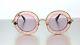 New Gucci Gg0113/s L'aveugle Par Amour Pink Sunglasses Fast Free Shipping