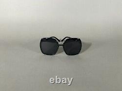 NEW GUCCI GG 0890 SQUARE SUNGLASSES BLACK GOLD withGRAY LENS 001! SHIPS TODAY