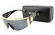 New Genuine Versace Tribute Black Gold Grey Shield Sunglasses Ve 2197 1000/87 D