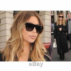 NEW Genuine YSL YVES SAINT LAURENT Black Kardashian Sunglasses SL 1 SL 1/S 001