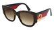 New Gucci Sensual Romantic Gg 0276s Sunglasses 002 Havana 100% Authentic