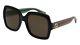 New Gucci Urban Gg 0036s Sunglasses 002 Black 100% Authentic