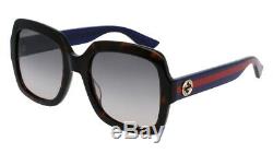 NEW Gucci Urban GG 0036S Sunglasses 004 Havana 100% AUTHENTIC