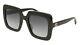 New Gucci Urban Gg 0328s Sunglasses 001 Black 100% Authentic