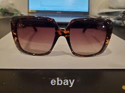 NEW Guess GU7689 52F Brown Havana Sunglasses 54-18-145MM WITH GUESS CASE PERFECT