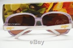 NEW Maui Jim Rainbow Falls Polarized White Pearl HCL Polarize Sunglasses womens
