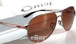 NEW Oakley CAVEAT Rose Gold 60mm Aviator Women's Sunglass 4054-01