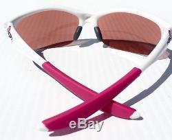 NEW Oakley Commit SQ Breast Cancer White w G30 Black Iridium Women's Sunglass