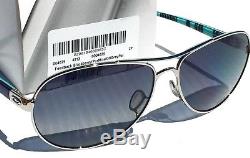NEW Oakley FEEDBACK Aviator Chrome w POLARIZED Grey Women's Sunglass oo4079-07