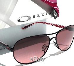 NEW Oakley FEEDBACK Black Breast Cancer Aviator G40 Women's Sunglass oo4079-13
