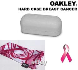 NEW Oakley FEEDBACK Black Breast Cancer Aviator G40 Women's Sunglass oo4079-13