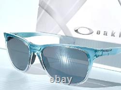 NEW Oakley LEADLINE Frost Blue POLARIZED Galaxy Chrome Mirror lens Sunglass 9473