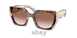 NEW Prada 15WS Sunglasses 01R0A6 Havana 100% AUTHENTIC