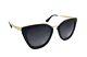 New Prada Pr53ss Sunglasses 1ab0a7 Black And Gold 100% Uv Women Sunglasses