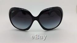 NEW Rayban Jackie Ohh ll Sunglasses RB4098 601/8G Black Grey Gradient AUTHENTIC