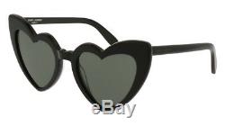 NEW Saint Laurent New Wave SL 181 LOULOU Sunglasses 001 Black 100% AUTHENTIC