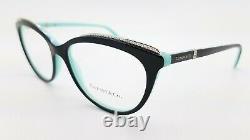 NEW Tiffany & Co. Frame RX Glasses TF2147B 8055 54mm Black Tiffany Blue GENUINE