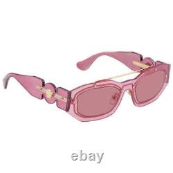 NEW Versace VE2235-100269-51 PINK Sunglasses