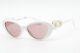 New Versace Ve4433u-31484-54 White Sunglasses