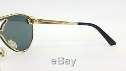 NEW Versace sunglasses Medusa VE2161 100287 42 Gold Black Grey AUTHENTIC Aviator