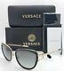 New Versace Sunglasses Medusa Ve2203 143811 53mm Grey Gradient Authentic Women's