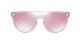 Nwt Versace Sunglasses Ve 2177 1000/7v Silver / Mirrored Pink 45 Mm 10007v Nib