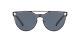 Nwt Versace Sunglasses Ve 2177 1009/87 Matte Black Silver / Gray 45mm 100987 Nib
