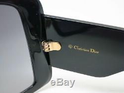 New Authentic Christian Dior DiorSoLight 1 8079O Black So Light Sunglasses