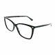 New Authentic Gucci Gg0025o 001 Black Plastic Rectangle Eyeglasses 56mm