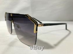 New Authentic Gucci Sunglasses GG0291S Women's Gold Frames Smoke Gray Lens