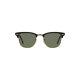 New Authentic Ray Ban Clubmaster Sunglasses Rb3016 W0365 49mm Green Square Lens