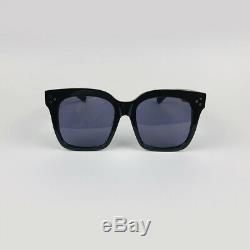 New CELINE CL41076/S Tilda Black Gray Sunglasses Eyewear Women Italy