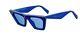 New Celine Cl 41468/s Geg/ku Blue/light Blue Sunglasses