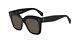 New Celine Kim Cl 41444/s 06z/2m Black/grey Sunglasses