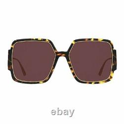 New Christian Dior 30montaigne 2 Epz Havana Gold Authentic Sunglasses 57-17