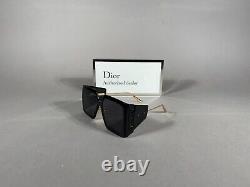 New Christian Dior Diorsolar S1u Black Designer Sunglasses Solar! Ships Today