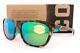 New Costa Del Mar Sunglasses Cheeca Matte Shadow Tortoise/green Mirror 580p