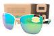 New Costa Del Mar Sunglasses Paloma Shiny Gold Tortoise Green Mirror 580p Polar