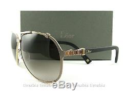 New Dior Sunglasses Chicago 2/STR Brown Gold SUTHA Authentic