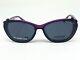 New Easyclip Ec425 Purple Clip On Polarized Womens Sunglasses 54-17-140